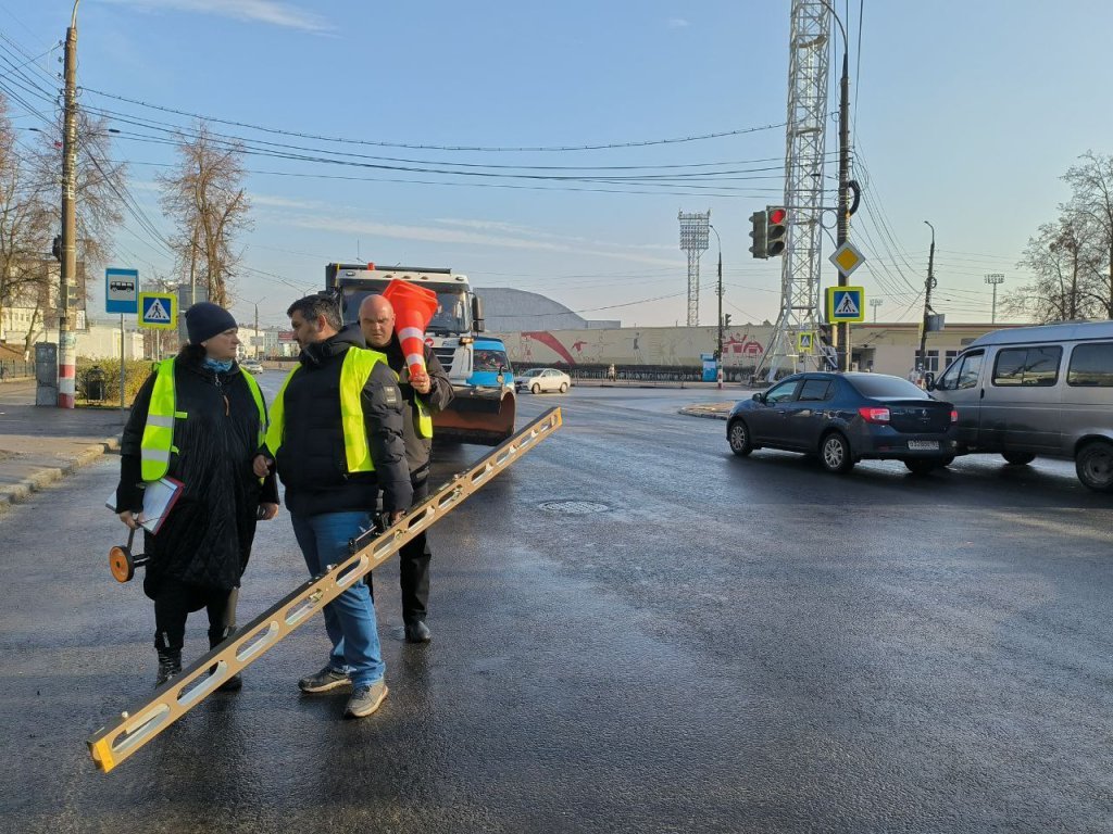 Дефекты ремонта на проспекте Циолковского в Дзержинске устранят к осени