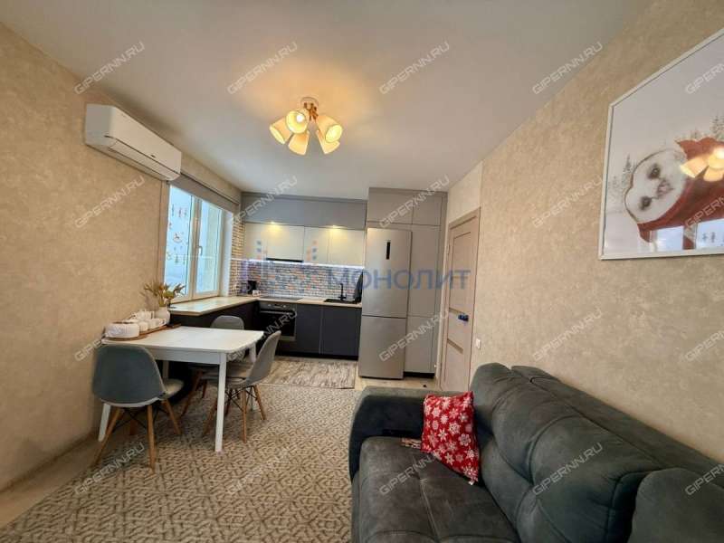 трёхкомнатная квартира на улице Цветочная дом 13 к1