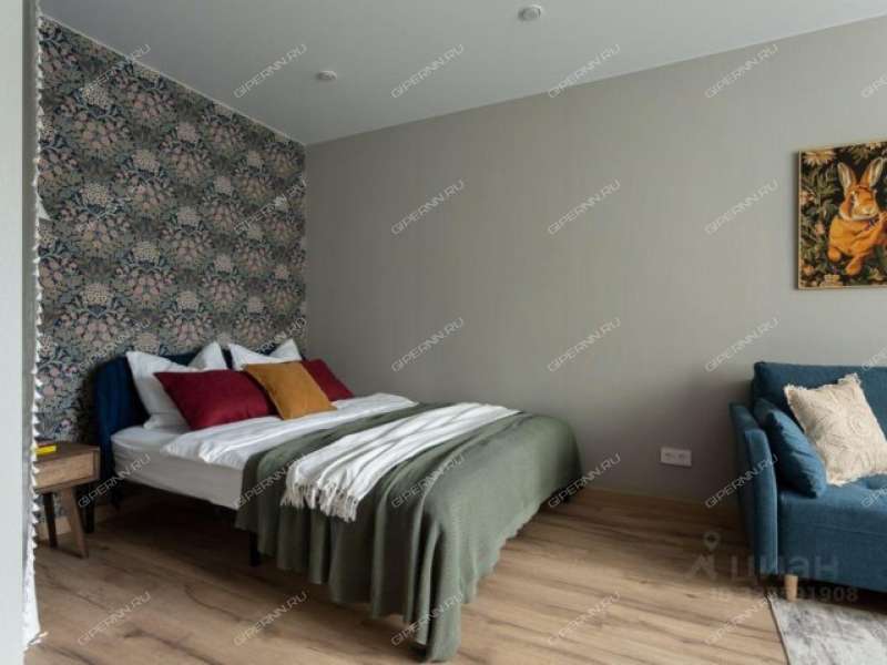 однокомнатная квартира на улице Бекетова дом 37