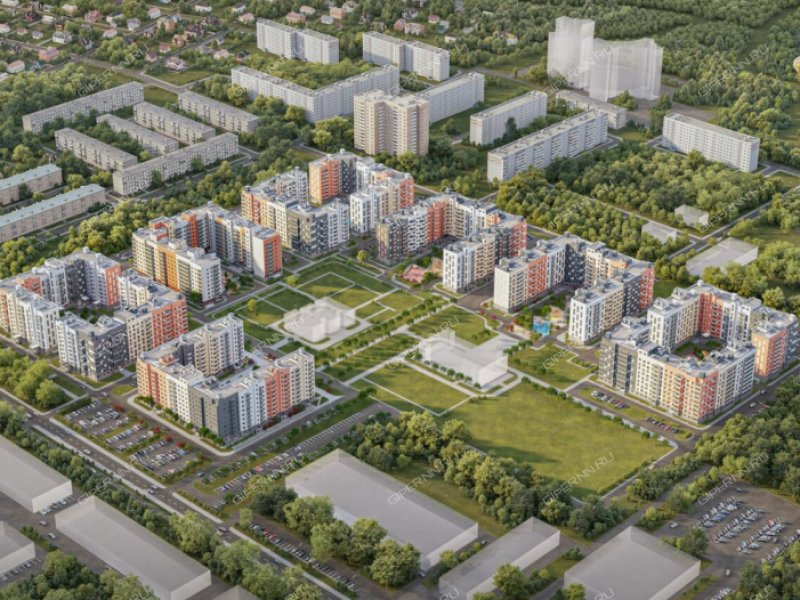 двухкомнатная квартира в новостройке на Вязниковской улице дом 44