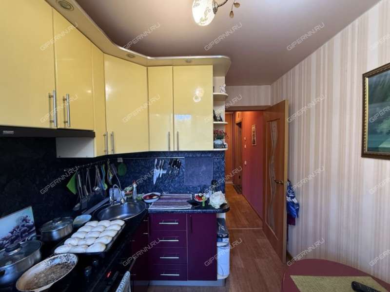 трёхкомнатная квартира на улице Пушкина дом 36 город Заволжье