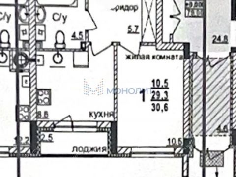 1-komnatnaya-poselok-parysheva-ul-zelenhozovskaya-1n фото