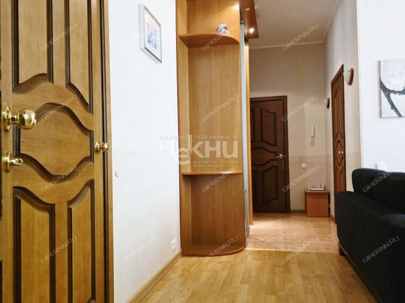 двухкомнатная квартира в переулке Жуковского дом 6 город Дзержинск