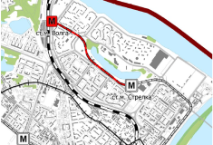Нижегородцы раскритиковали новое место для станции метро «Волга»