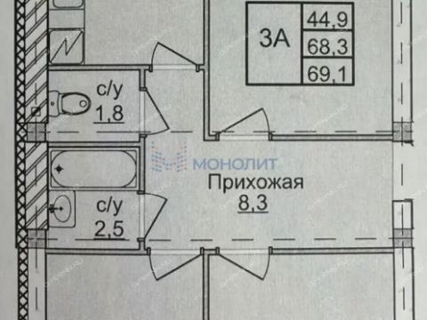 3-komnatnaya-ul-poletnaya-d-7 фото