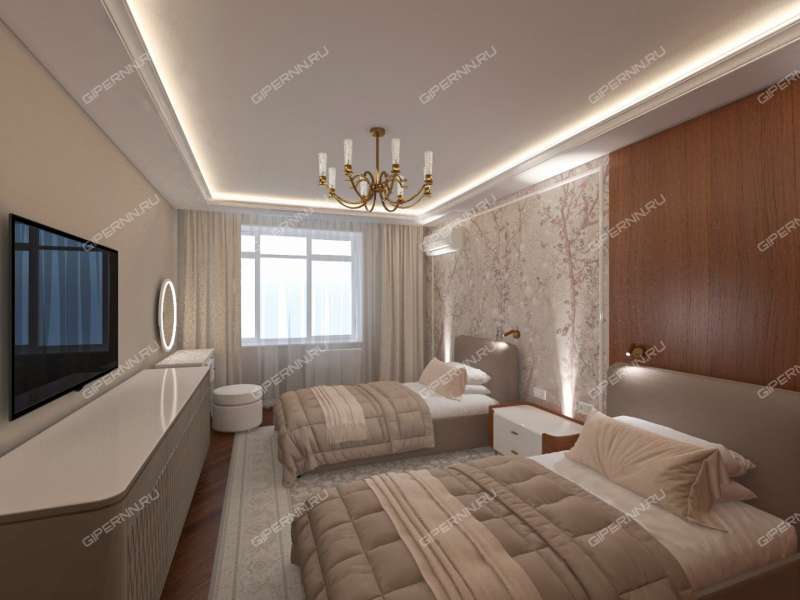 двухкомнатная квартира на улице Композитора Касьянова дом 5а