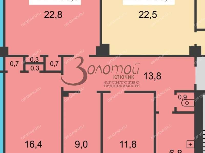 комната в доме 27 на проспекте Ильича