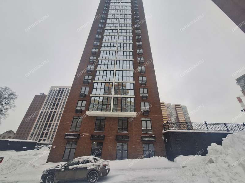 однокомнатная квартира в новостройке на 2-й Оранжерейной улице дом 4