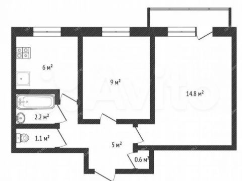 2-komnatnaya-ul-druzhaeva-d-24 фото