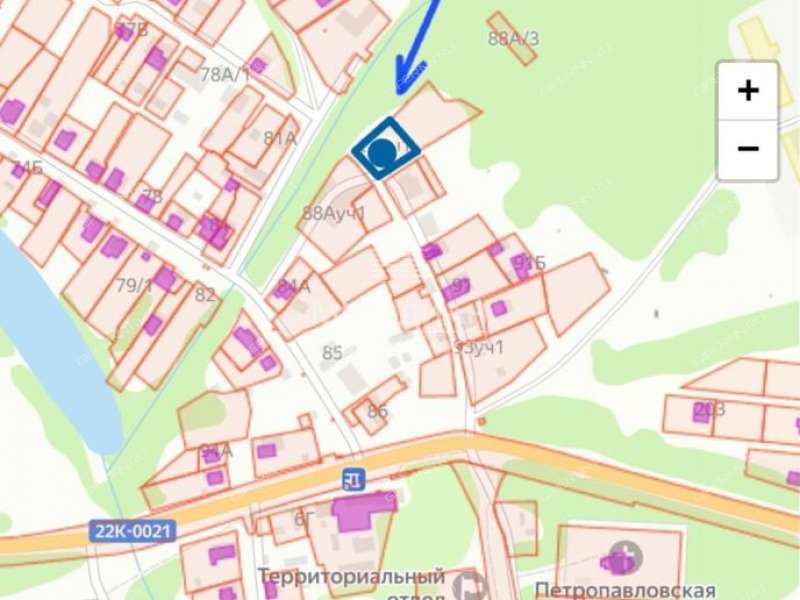 земельный участок 8 соток село Редькино