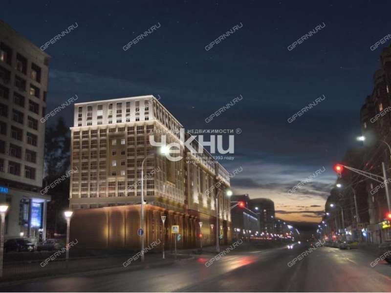 трёхкомнатная квартира в новостройке на улице Максима Горького дом 73