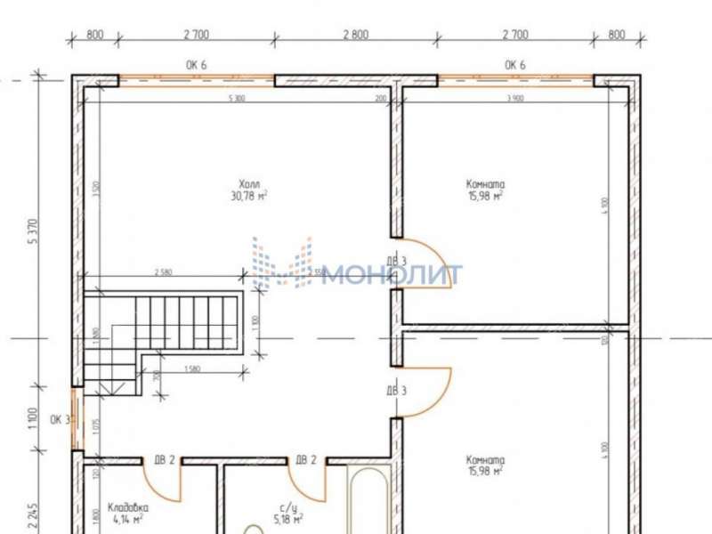 дом на  рабочий посёлок Сокольское