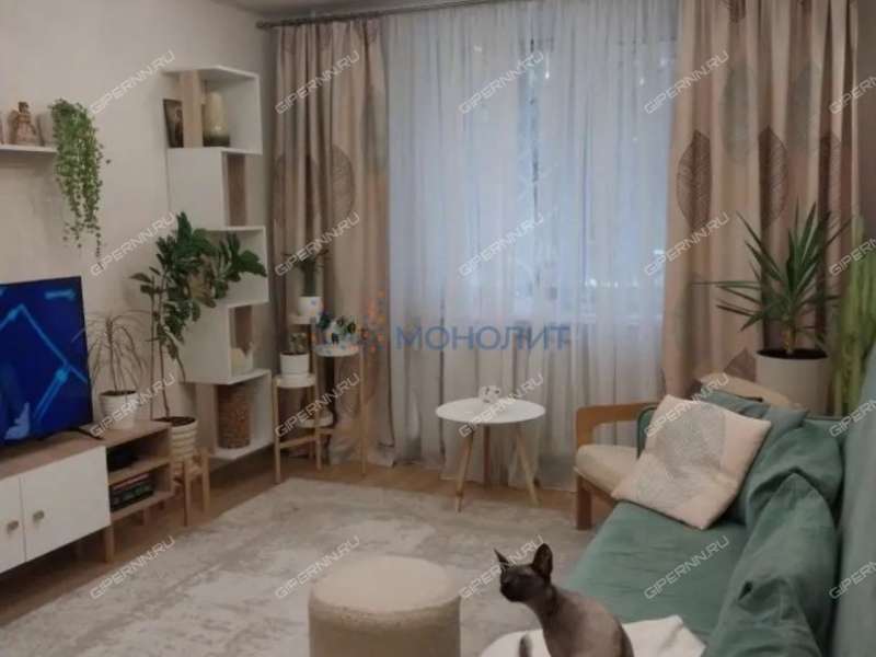 трёхкомнатная квартира на улице Героя Советского Союза Усилова дом 1 к2
