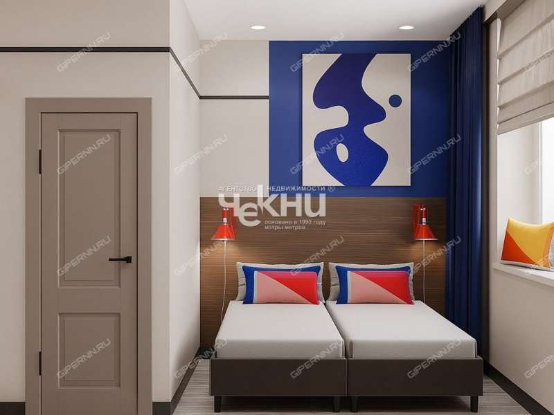 однокомнатная квартира на Алексеевской улице дом 24/27