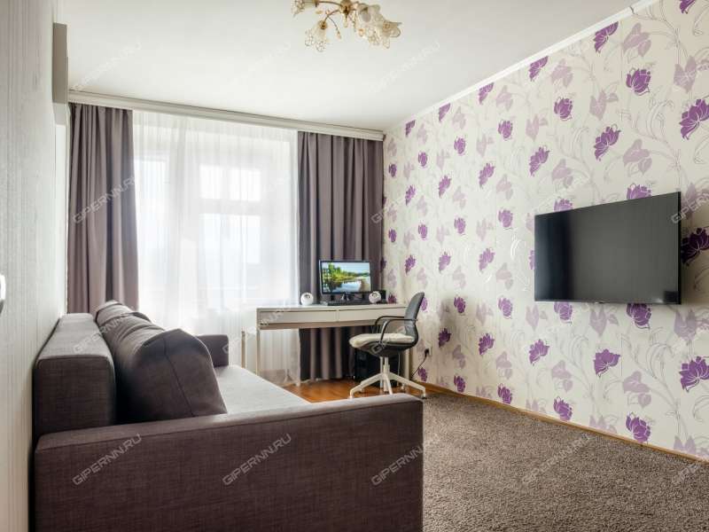 двухкомнатная квартира на улице Композитора Касьянова дом 5а