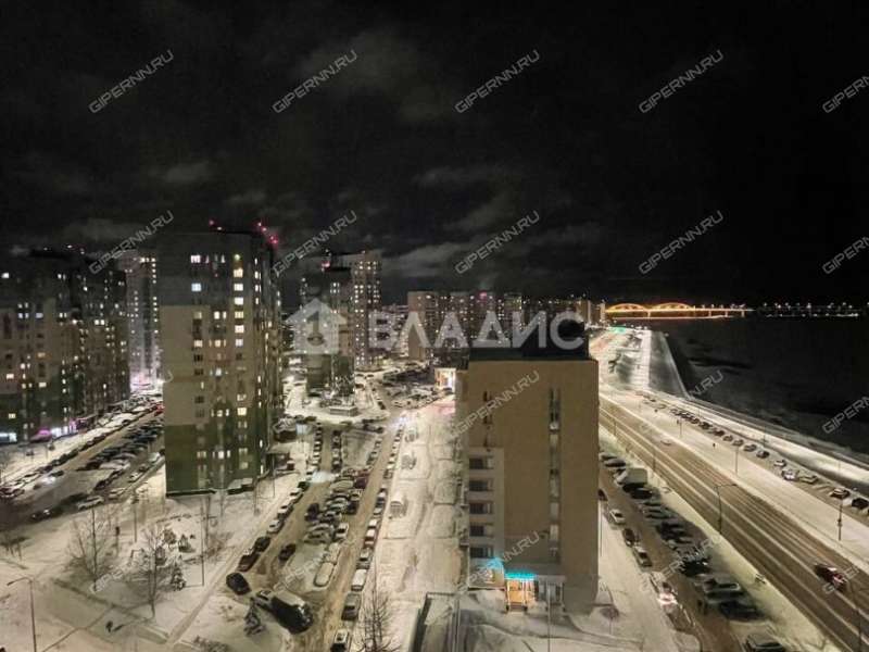 однокомнатная квартира на Волжской набережной дом 19