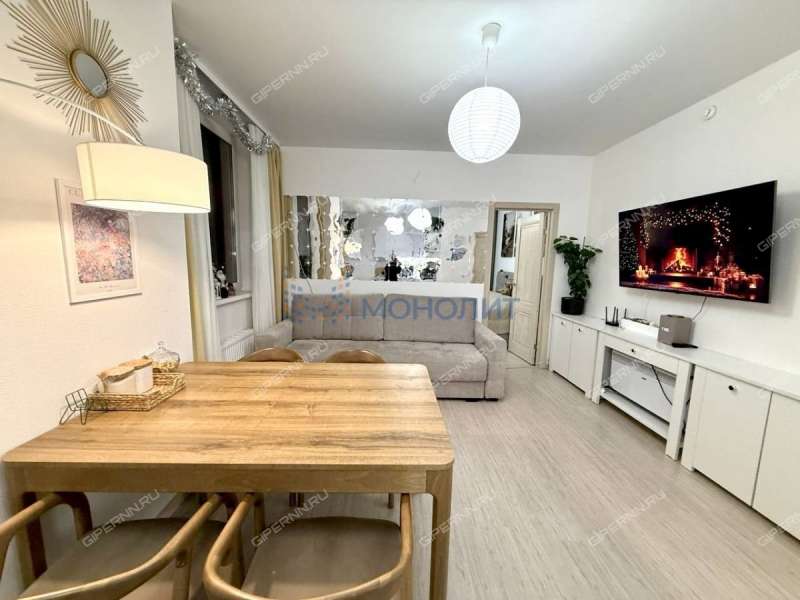 двухкомнатная квартира на Черкесской улице дом 1 деревня Анкудиновка