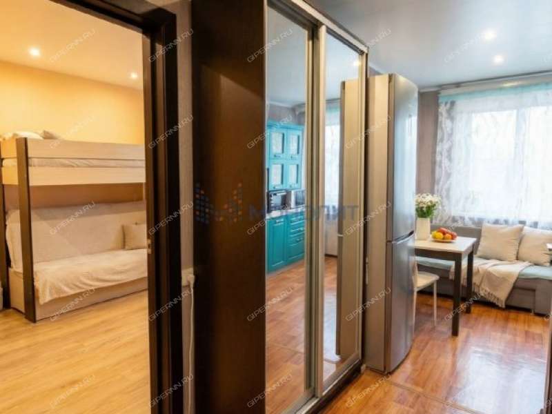 однокомнатная квартира на улице Генерала Зимина дом 12