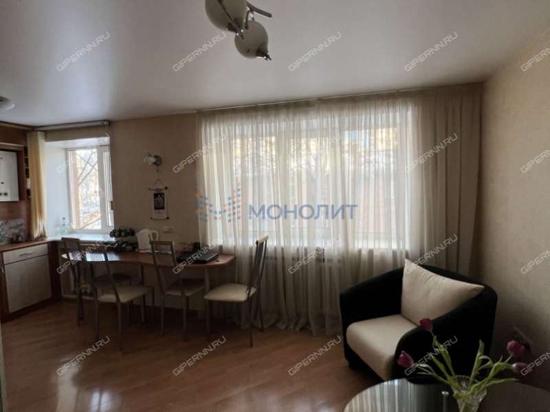 двухкомнатная квартира на улице Ванеева дом 55