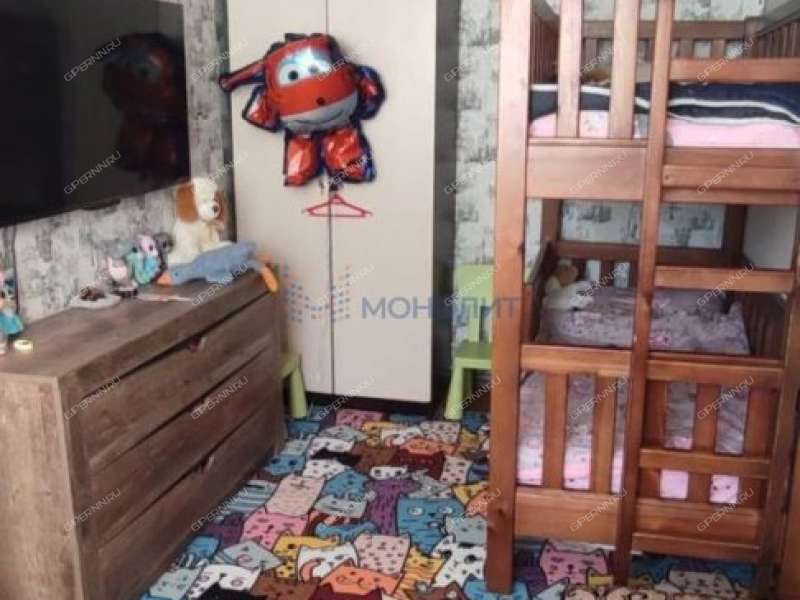 двухкомнатная квартира на улице Красные Зори дом 9 город Выкса