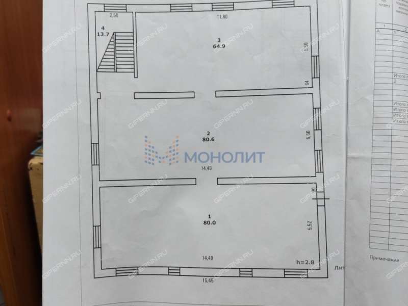 здание под торговую площадь, недвижимость под общепит на улице Ленина рабочий посёлок Воскресенское