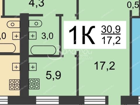 1-komnatnaya-prosp-ilicha-d-2a фото