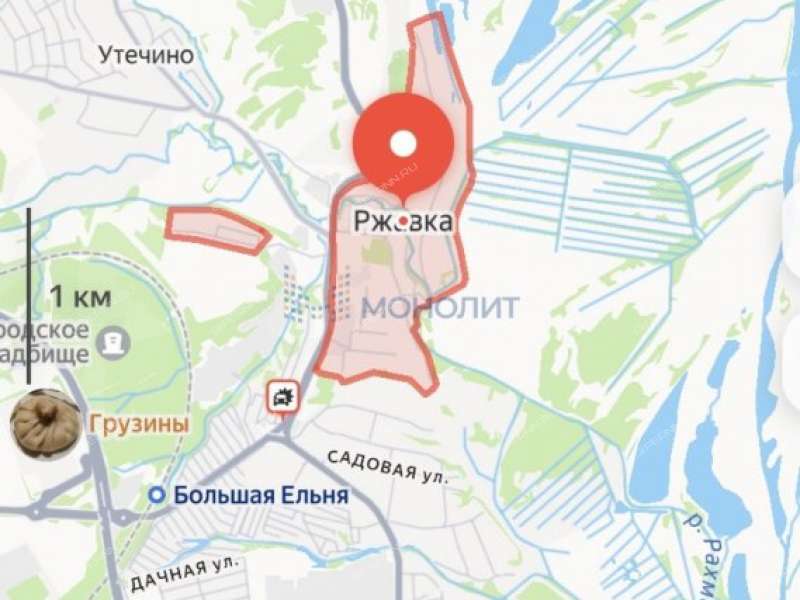 земельный участок 15 соток - деревня Ржавка