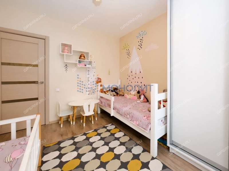 трёхкомнатная квартира на улице Цветочная дом 13 к1