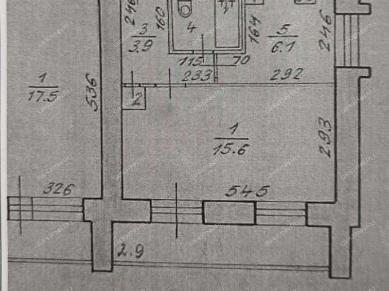 однокомнатная квартира на улице Маршала Жукова дом 9