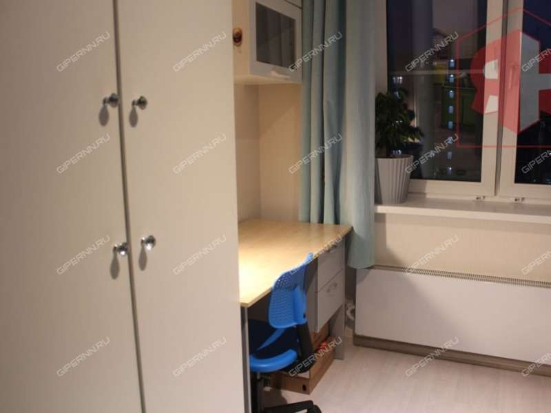 трёхкомнатная квартира на улице Бориса Видяева дом 25