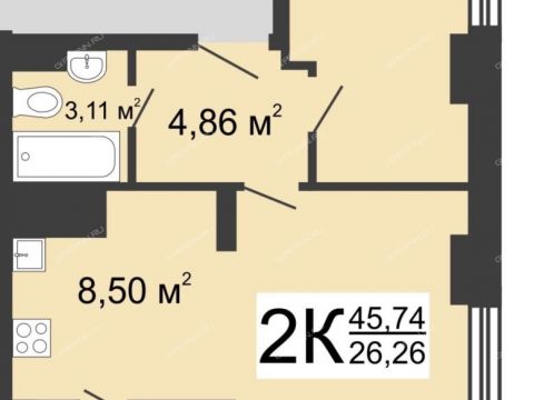 2-komnatnaya-ankudinovka-kstovskiy-rayon фото