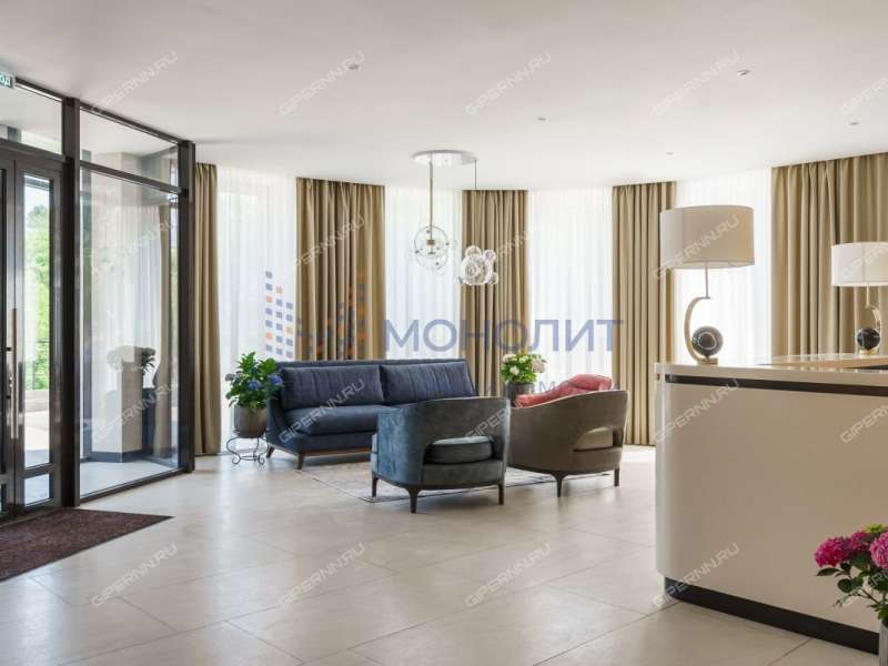 двухкомнатная квартира в новостройке в Плотничном переулке