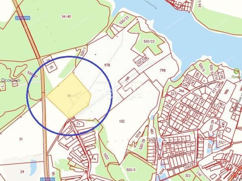 земельный участок под коммерческое использование в городском округе Чкаловск Нижегородской области