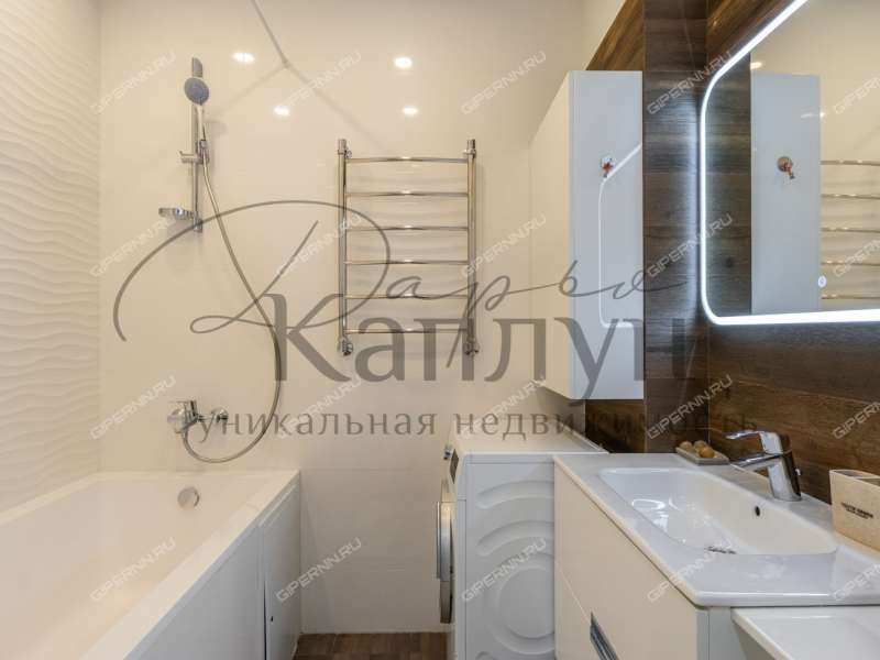 двухкомнатная квартира на улице Бориса Панина дом 7, к6