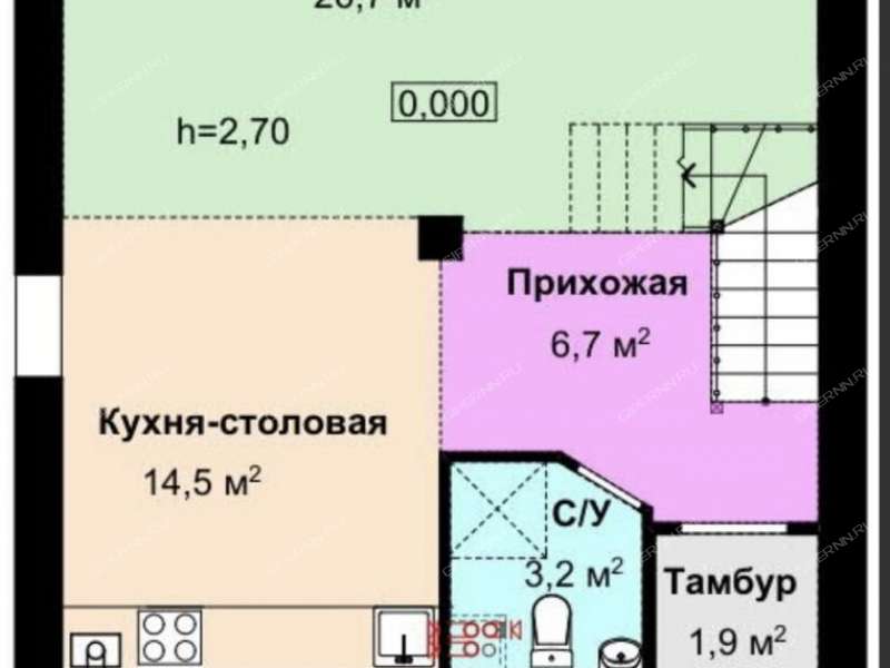 дом на улице Зеленогорская деревня Черемисское