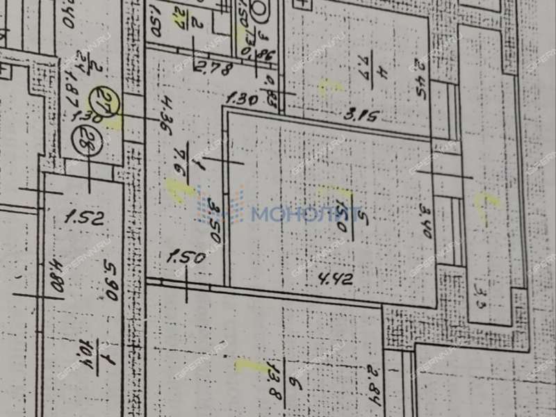 двухкомнатная квартира на улице Октябрьской Революции дом 42