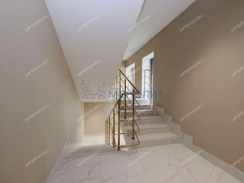 однокомнатная квартира в новостройке на Октябрьской улице дом 21