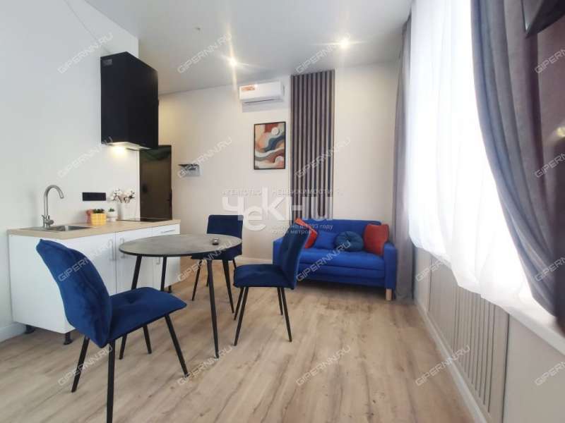 однокомнатная квартира на Алексеевской улице дом 24/27