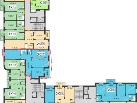 3-komnatnaya-prosp-kirova-d-2a фото