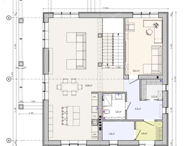 коттедж на Раздольной улице