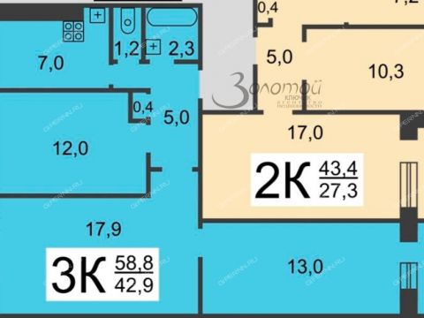 3-komnatnaya-ul-chelyuskincev-d-15 фото
