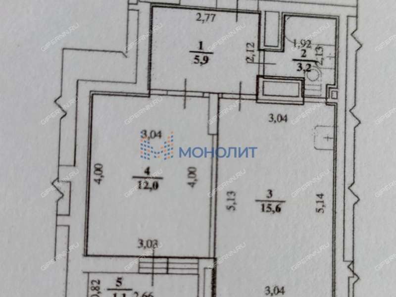 однокомнатная квартира на проспекте Героев Донбасса дом 10