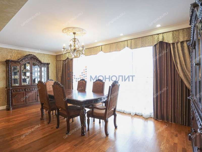 трёхкомнатная квартира на улице Родионова дом 192 к4